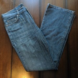 Calvin Klein high rise flare jeans